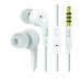 iLuv Bubble Gum 3 In - Auriculares internos con micro - en oreja - cableado - conector de 3,5 mm - aislamiento de ruido - blanco
