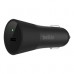 Belkin - Adaptador de corriente para el coche - 36 vatios - Fast Charge (USB-C) - negro Belkin - Adaptador de corriente para el coche - 36 vatios - Fast Charge (USB-C) - negro