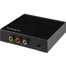StarTech.com Caja Convertidora HDMI a RCA con Audio - Adaptador de Vídeo Compuesto - NTSC/PAL - 1080p - Vídeo conversor - HDMI - vídeo compuesto - negro