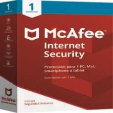 MCAFEE INTERNET SECURITY 1 DEVI .                                  