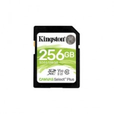 MEMORIA SD KINGSTON SDXC Canvas Select 100R CL10 UHS-I V30 (SDS2/256GB