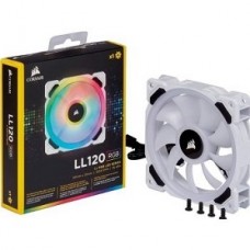 VENTILADOR CORSAIR 120MM RGB LED PWM BLANCO                     