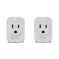 Nexxt - Solutions Connectivity - 1 Outlet 2 Pack - Wi-Fi - 1 Toma corriente - Compatible con Amazon Alexa y Google Assistant - 50/60Hz - 1250W de potencia máxima