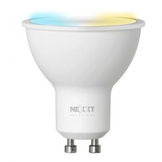 Nexxt Solutions Connectivity - Light Bulb - GU10 CCT 110V - Conexión Wi-Fi - Bombillo de luz blanca - Compatible con Amazon Alexa y Google Assistant - 400 lumen - 4W(equivalente a 40w) - 110V /220V