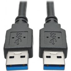 CABLE USB 3.0 SUPERSPEED A/A M/M NEGRO 1.83 M Ý6 PIES¨          