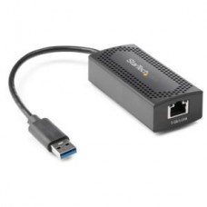 StarTech.com USB 3.0 Type-A to 5 Gigabit Ethernet Adapter - 5GBASE-T - Adaptador de red - USB-C 3.1 Gen 1 - 5GBase-T x 1 + USB 3.0 - negro