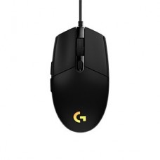 Logitech Gaming Mouse G203 LIGHTSYNC - Ratón - óptico - 6 botones - cableado - USB - negro