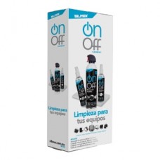 ON OFF CLEANER PACK 1 AIRECOMP 1 LIMPIA PANTALLA/PLASTICO  2 TOALL