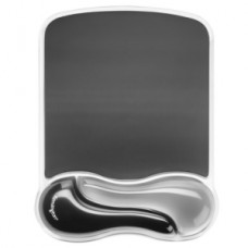 Kensington - Mouse pad with wrist pillow - Duo gel black/grey