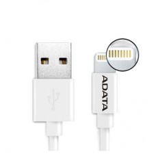 CABLE LIGHTNIGN ADATA AMFIPL-1M-CWH  ADATA AMFIPL-1M-CWH - USB, Lightning, Blanco