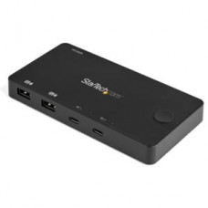SWITCH KVM HDMI DE 2 PUERTOS USB-C - 4K 60HZ CON CABLES USB C   