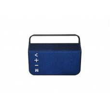 Bocina inalámbrica Highlink Handle Azul - radio FM, lector micro SD, batería recargable, portátil, ligera, ideal para acomodar tu celular.