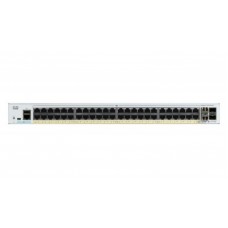 Switch CISCO C1000-48P-4X-L - Negro, 48 puertos