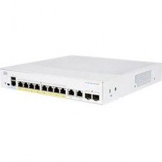 CBS350 MANAGED 8-PORT GE  FULL POE  EXT PS  2X1G COMBO            