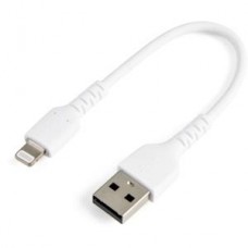CABLE USB A LIGHTNING BLANCO DE 15CM - CERTIFICACIóN MFI APPLE  