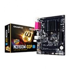 Motherboard  GIGABYTE GA-N3160M-D3P - DDR3, 8 GB, Intel, Mini iTX