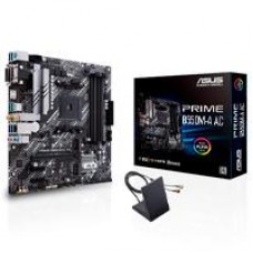 MB ASUS B550 AMD S-AM4 3A GEN/4X DDR4 2666/HDMI/DVI/D-SUB/M.2/6X USB 3.2/WIFI/BLUETOOTH/MICRO ATX/GAMA MEDIA/RGB