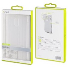 MUVIT MUCSL0041 - Case - Durable plastic - Transparent - para Nokia 6