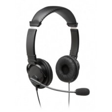 Kensington - Headphones with microphone - Para Computer / Para Conference - black Kensington - Headphones with microphone - Para Computer / Para Conference - black