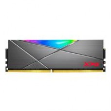 MEMORIA ADATA UDIMM DDR4 32GB PC4-25600 3200MHZ CL16 1.35V XPG SPECTRIX D50 RGB GRIS CON DISIPADOR PC/GAMER/ALTO RENDIMIENTO