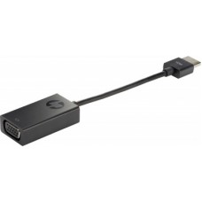 Adaptador HDMI a VGA HP H4F02AA - Negro