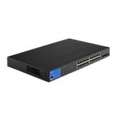 SWITCH LINKSYS LGS328MPC 24 PUERTOS ADMINISTRABLE POE + GE 4 10G SFP+ 410W