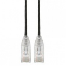 Cable Ethernet Tripp-lite UTP Delgado Snagless Cat6 Gigabit (RJ45 M/M) - Negro, de 91.4 cm [3 pies]
