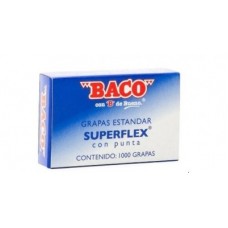 Grapas estándar G-1000 SUPERFLEX BACO 11015 BACO CAJA CON 1000 -