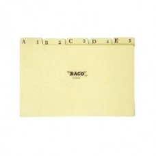 Guía para archivo BACO modelo oficio 250 X 300 mm -