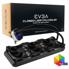 Enfriamiento líquido EVGA - 400-HY-CL36-V1, CLC 360mm All-In-One RGB LED CPU Liquid Cooler