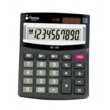 Calculadora Nextep NE- 184 10 Dígitos Semi Escritorio  Bateria / Solar -