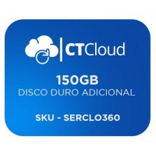 Servidor Virtual en la Nube CT Cloud NCST150 - Servicio de Nube, Servidor Virtual, 150 GB