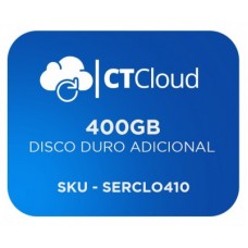 Servidor Virtual en la Nube CT Cloud NCST400 - Servicio de Nube, Servidor Virtual, 400 GB