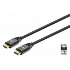 Cable HDMI 8K  MANHATTAN 355957 - 3 m, Negro
