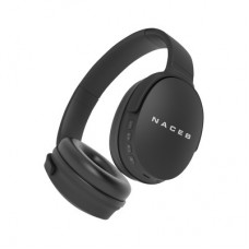 Audífonos  Naceb Technology NA-0319 - Negro, Bluetooth 5.0