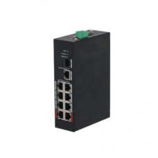 Switch  Dahua Technology DH-PFS3110-8ET-96 - Negro, 8 puertos