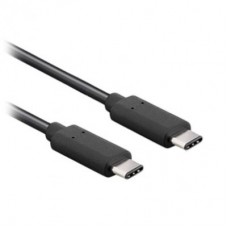 Cable USB V3.0 BROBOTIX 263618 - Macho/Macho, 2 m, Negro