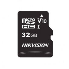 Tarjeta Micro SD  Hikvision Digital Technology HS-TF-C1(STD)/32G/ADAPTER - 32 GB, 92 MB/s, 20 MB/s, Negro, Clase 10