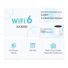 Kit Sistema MESH Wifi 6 TP-LINK AX3000 - Blanco