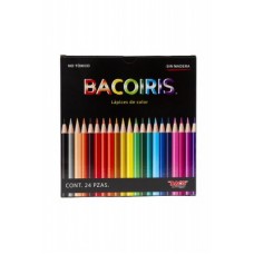 Colores BACO BACOIRIS LP003/52544 C/24 Piezas Redondo Colores Surtido -