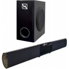 SoundBar con Subwoofer  NECNON NSB-01W - 40 W, Negro, 20W