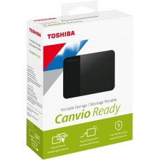 Disco Duro Toshiba Canvio Ready 2TB HDTP320XK3AA - Color Negro, USB 3.0, Formato 2.5
