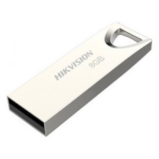 Memoria USB Hikvision HS-USB-M200/8G de 8GB - Color Plata, USB 2.0, Velocidad de Lectura 20MB/s y Velocidad de Escritura 10 MB/s.