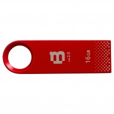 Memoria USB Blackpcs de 16GB 2108 acabado Metálico. Color Rojo (MU2108R-16) -
