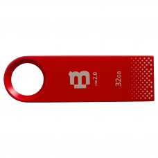 Memoria USB Blackpcs de 32GB 2108 acabado Metálico. Color Rojo (MU2108R-32) -