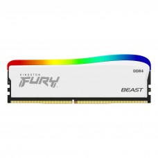 Memoria KINGSTON 16GB 3200MT/s DDR4 CL16 DIMM FURY Beast White RGB SE KF432C16BWA/16 -