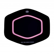 Alfombra Gamer Cooler Master CMI-FM510H - Base Color Negro con Halo Color Rosa, Base de Caucho Natural,