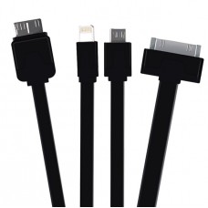 Cable USB Multi puntas ACTECK MB-01068 - Negro