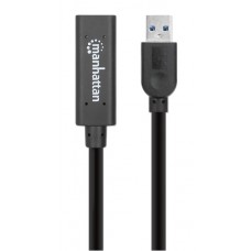 153751 Cable USB V3.0 Ext. Activa 10.0M Negro -