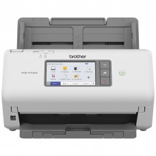 Escáner de escritorio dúplex BROTHER ADS4700W. 40 ppm/80 ipm b/n y color. ADF hasta 80 páginas. Pantalla táctil a color de 4.3 pulgadas. -